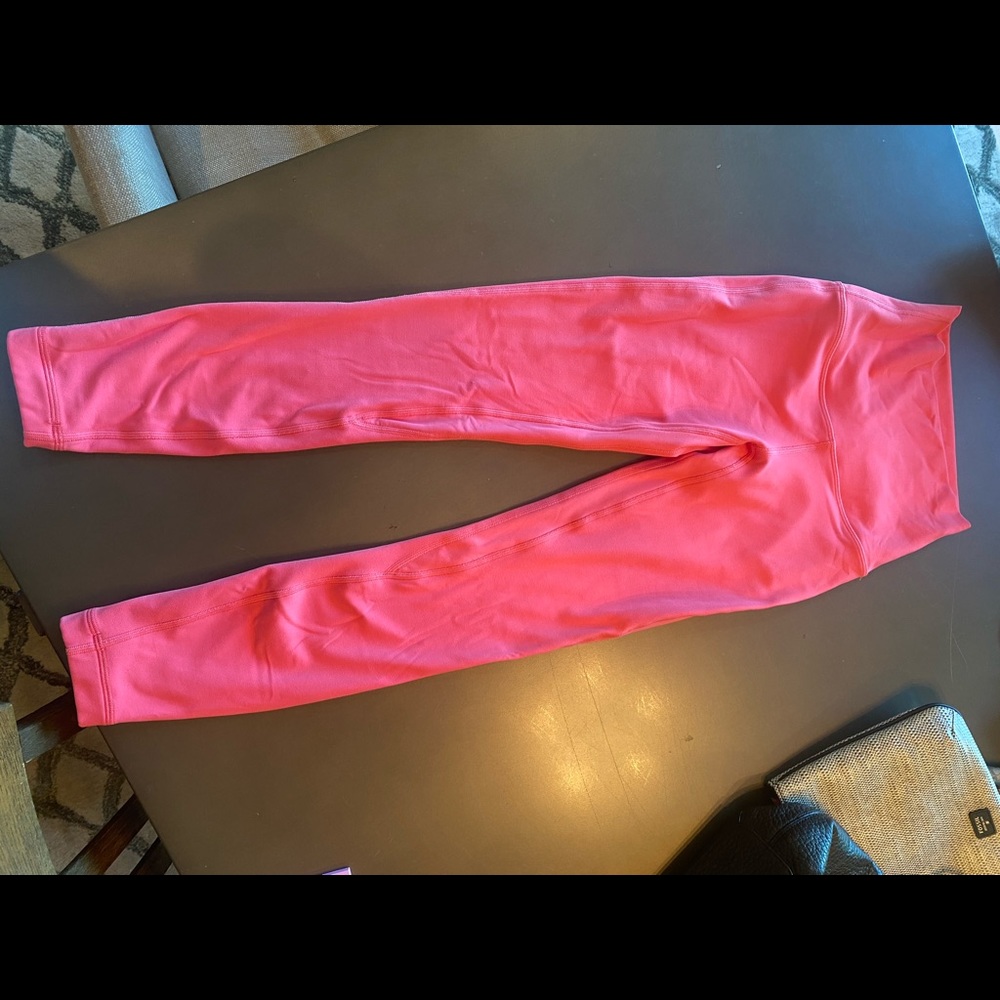 Pink Lululemon Align Leggings